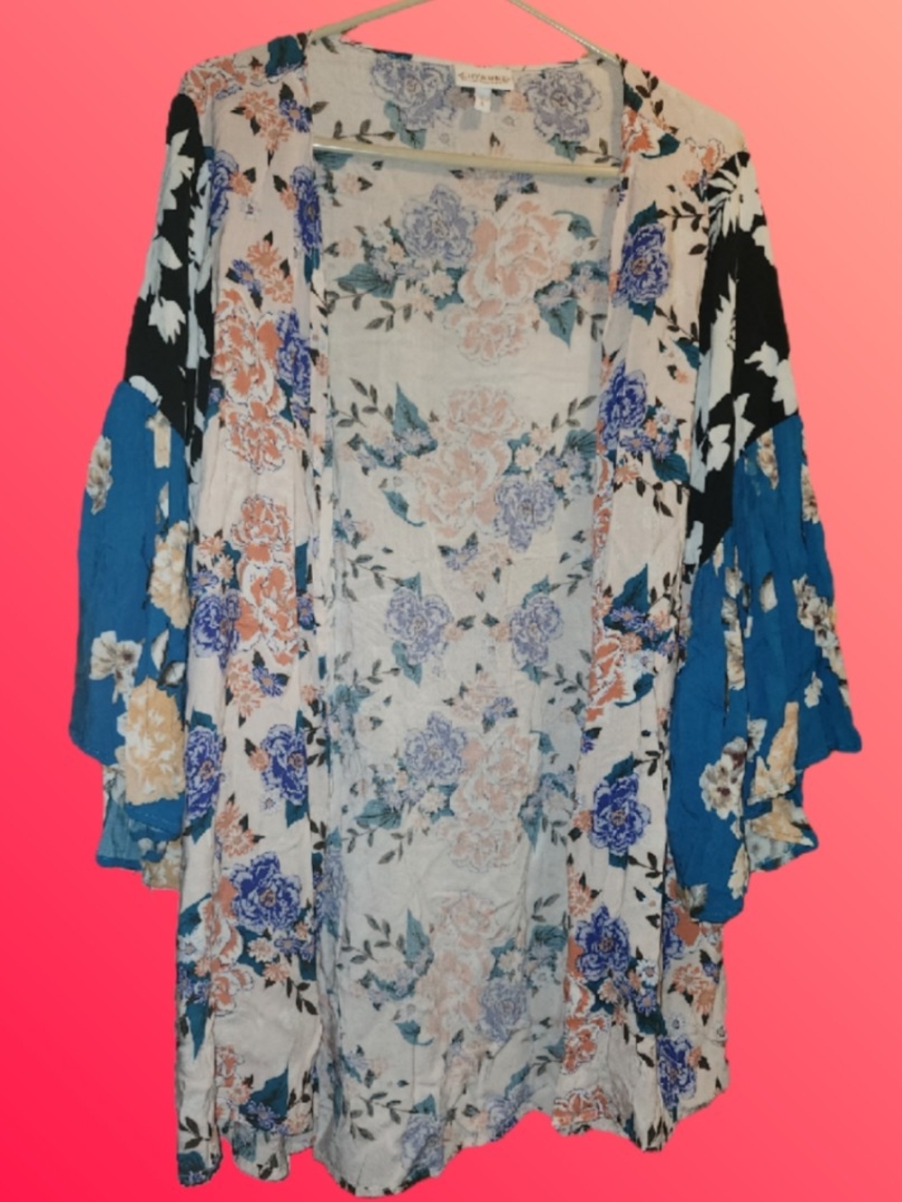 Shyanne Open‑Front Kimono Cardigan